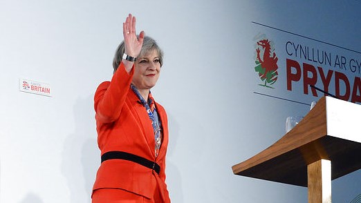 Theresa May igangsætter Brexit i næste uge