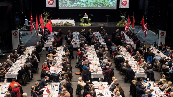 SF gik til landsmøde i Odense med bedste meningsmåling siden valget i 2015.