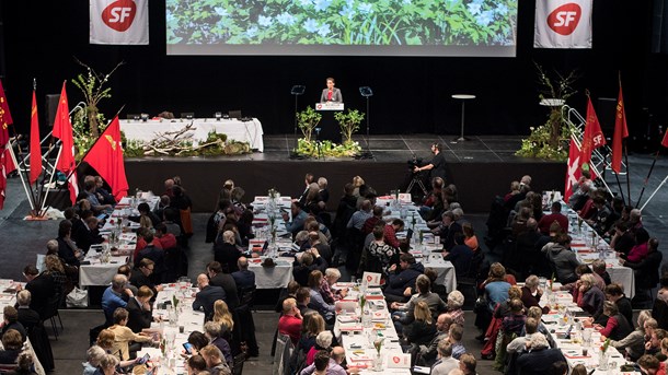 SF-ledelsen undgik kaos-landsmøde