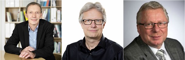 Økonom Lars Andersen fra AE-rådet, programchef Kurt Houlberg fra Kora og Henrik Zimino (S) fra Tårnby Kommune overvejer for og imod kommunale skattelettelser.