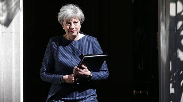 Theresa May udskriver lynvalg i Storbritannien