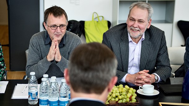 Anders Bondo Christensen fra Danmarks Lærerforening og Dennis Kristensen fra FOA ønskede ikke at være en del af alliancen, som skulle skabe ro om folkeskolen. Nu er de med ombord i et løsere samarbejde med de samme aktører. 