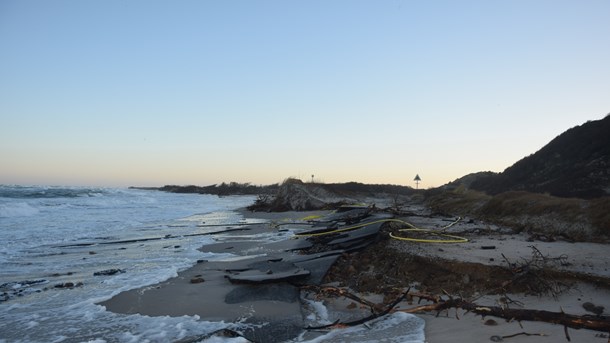 Borgere vil skaffe 1.000.000 kr. og redde Anholt fra at synke i havet