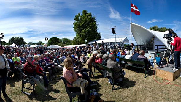 ALLINGE 4EVER: Folkemødet foregår i Allinge og kun Allinge, understreger en let bøs Jarl Cordua.