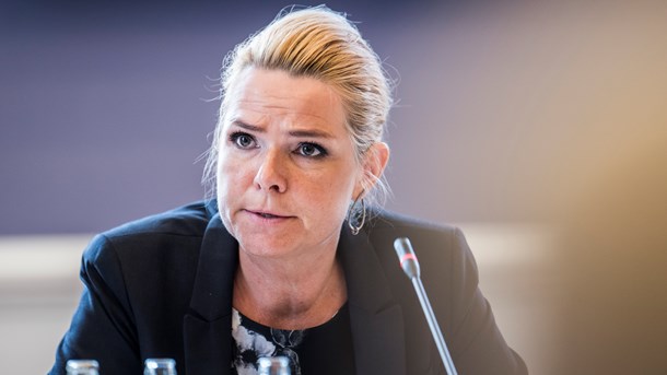 Udlændinge- og integrationsminister Inger Støjberg (V) under fredagens samråd.