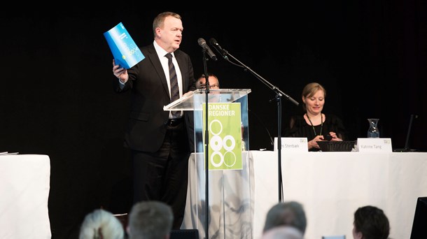 Det var med Lars Løkke Rasmussen (V) som indenrigs- og sundhedsminister, at regionerne blev født. 