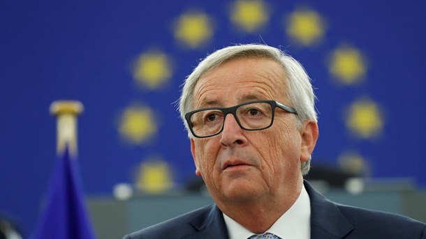 EU-Kommissionens formand, Jean-Claude Juncker, holdt onsdag sin tredje såkaldte State of the Union-tale i Europa-Parlamentet.