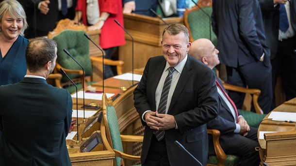 Holstein: Løkke omfavnede opsvinget