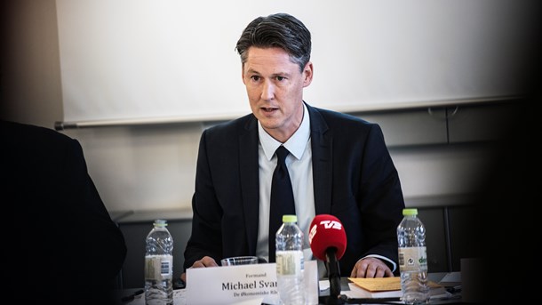 Overvismand Michael Svarer præsenterer i dag Det Økonomiske Råds halvårlige rapport om dansk økonomi. 