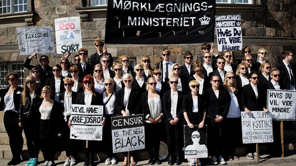 Der var heftig debat om offentlighedsloven, inden den blev vedtaget i 2013. En gruppe unge modstandere af den nye lov havde under navnet 