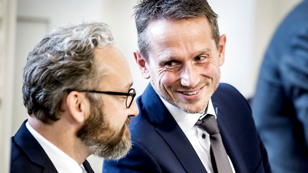 Finansminister Kristian Jensen (V) er sikkert tilfreds med, at boligminister Ole Birk Olesen (LA) har sørget for et årligt milliardbeløb til statskassen.