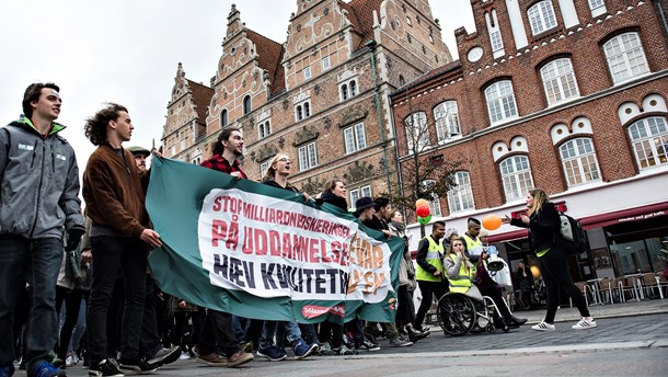 De unge, veluddannede og rige går mest op i uddannelsespolitik