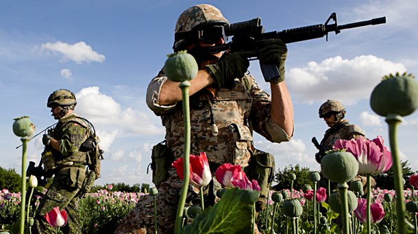 Bo Lidegaard har skrevet en anbefalelsesværdig bog om Danmarks krigsindsats fra 1991 til 2011. På billedet: Danske soldater i Helmand-provisnen, Afghanistan 2009.