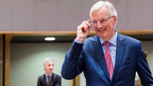 EU's Brexit-chefforhandler, Michel Barnier, gæster Danmark i weekenden. 