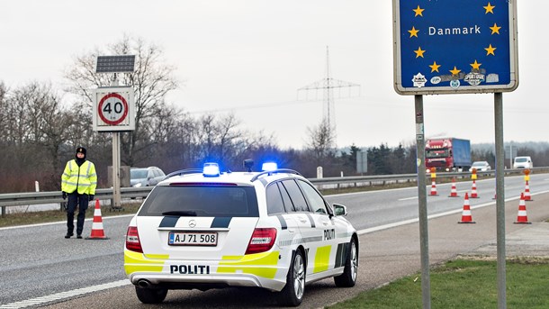 Politiet truer med strejke ved grænsekontrol: Man må forvente kø