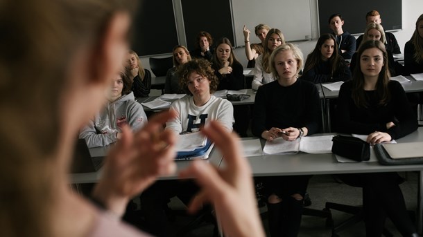 For første gang længe er der fremgang i antallet af unge, som vælger en erhvervsuddannelse. 