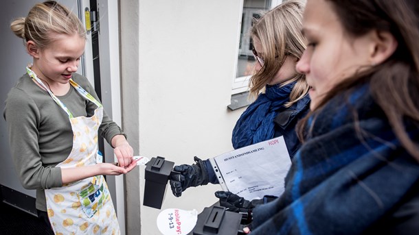 Få styr på de frivillige kræfter og hav is i maven. Det er nogle af de råd indsamlingsekspert Stig Fog deler. (Arkivfoto)