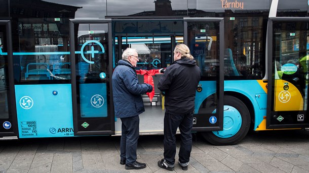 Hovedstadens nye 'cityline – linje 5C – er blandt de nye mere grønne busser i Movias fold.