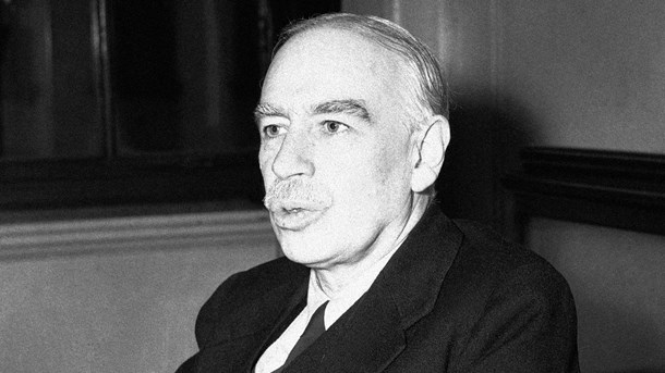 1970’ernes økonomiske krise agerede det sidste søm i Keynes’ økonomiske kiste. På billedet økonomen,  Lord John Maynard Keynes.