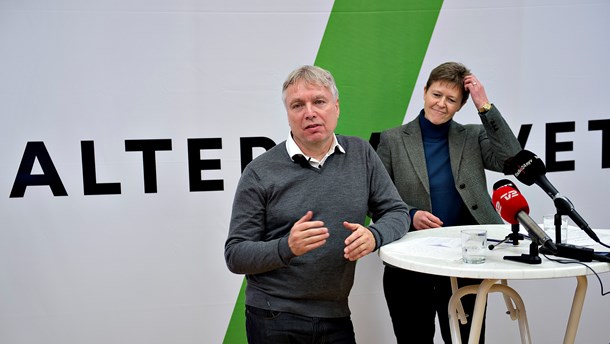 Alternativet står til 3,7 procent af stemmerne i nyt snit af meningsmålingerne. Det er laveste tilslutning, siden partiet kom i Folketinget. 