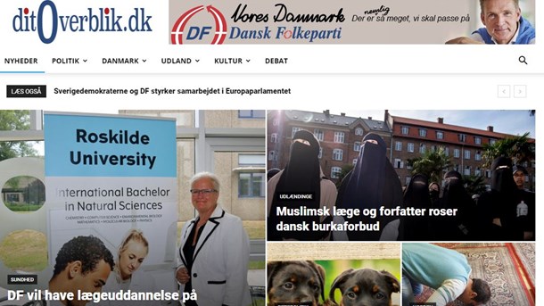 Chefredaktør for nyt DF-medie: Partiet dikterer ikke indholdet. Men ... 