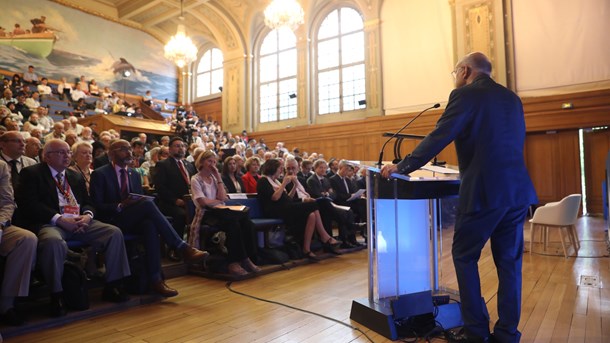 The International Science Council (ISC) fejrede sin etablering med et offentligt arrangement på Le Maison des Océans i Paris 5. juli 2018.