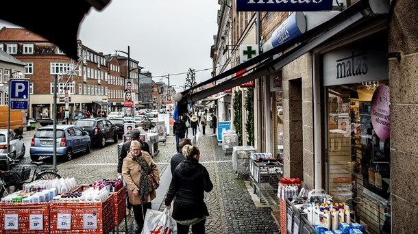 Borgerne klumper sig sammen om kommunens hovedby