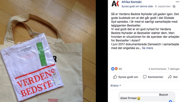 Afrika Kontakt er klassens frække dreng på Facebook