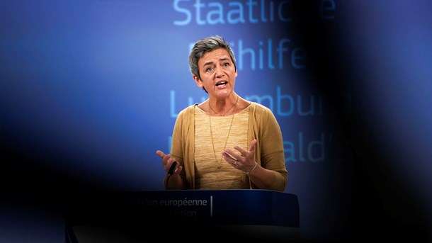 Denne gang havde Margrethe Vestager ikke et kæmpe skattesmæk oppe i ærmet. Tværtimod måtte hun opgive at finde brud på EU-lovgivningen, selvom McDonald's i flere år ikke betalte skat af sin omsætning. 