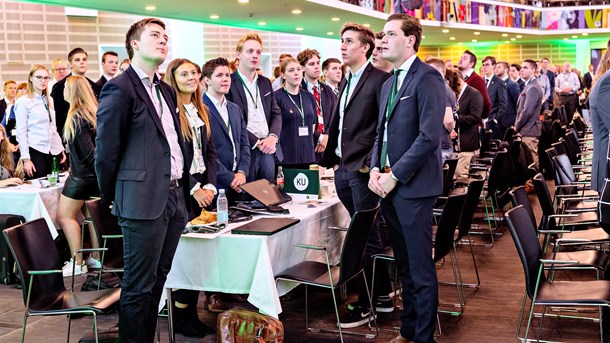 Der skal være mere niveauinddeling i den danske folkeskole. Det vedtog Konservative som deres officielle politik, da de i weekenden holdt landsråd i Tivoli Hotel og Congress Center i København. Foto: Bax Lindhart Ritzau/Scanpix 