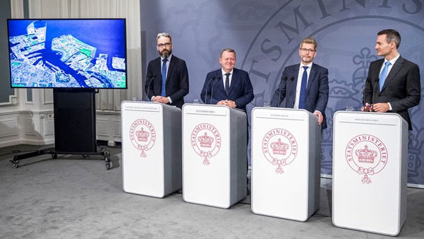 Regeringen opfører ny ø ud for Amager: 