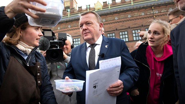 Lars Løkke Rasmussen (V) besøgte fredag eftermiddag Rådhuspladsen, hvor der i anledning af P4G var opført en 380 kvadratmeter stor 'københavnerlejlighed' med tips og tricks til en mere bæredygtig hverdag. 