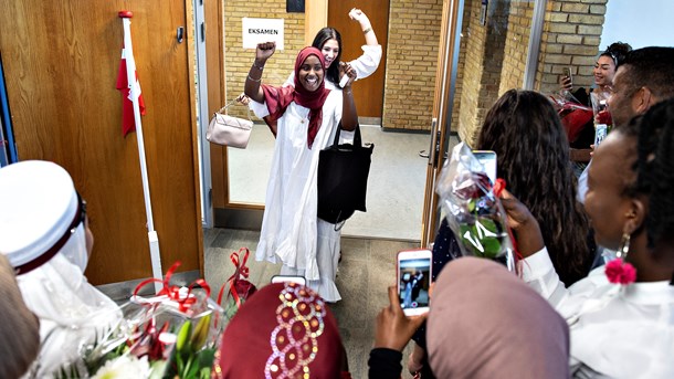 Fordeling af elever med udenlandsk baggrund på landets gymnasier bliver skævere og skævere. Jacob Mark fra SF efterspørger derfor et opgør med det frie skolevalg på gymnasieområdet. Foto: Henning Bagger Ritzau/Scanpix 