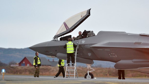 De første norske F-35 kom til Norge i november 2017