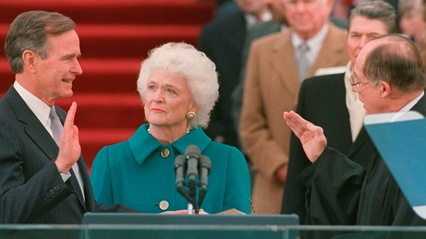 Amerikansk præsidentfrue Barbara Bush (1925-2018)