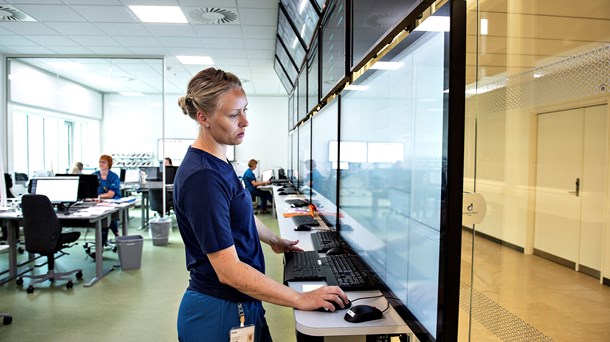 Digitale løsninger kan afhjælpe nogle af sundhedsvæsenets udfordringer, mener formand fra Danske Regioner Stephanie Lose og direktør i DI Lars Frelle-Petersen. (Foto: Morten Stricker/Ritzau Scanpix )