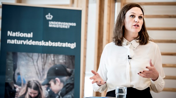 Undervisningsminister Merete Riisager vil styrke talentplejen.