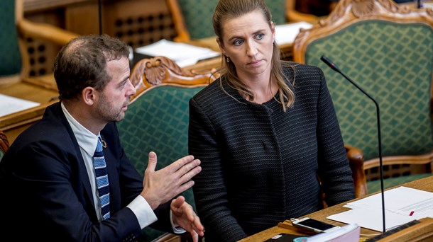 Mette Frederiksen og Morten Østergaard er ikke enige om så meget for tiden. Heller ikke boligjobordningens fortsatte eksistens,