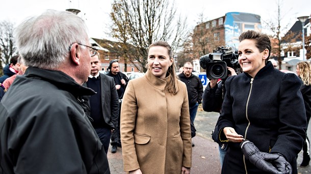 Forholdet mellem Pia Olsen Dyhr (SF) og Mette Frederiksen er fint, men SF-formanden skal ikke regne med at komme med i en regering efter valget.