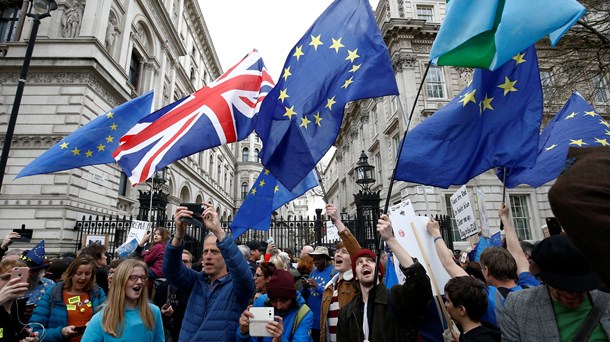 Uroen omkring Brexit får tilsyneladende flere danskere til at bakke op om EU.