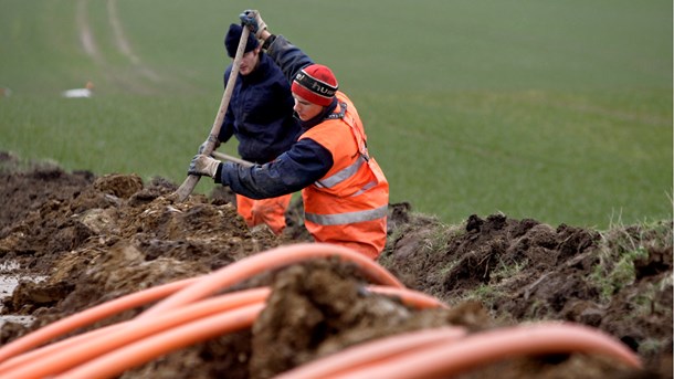 Danmark er nummer to i EU, når det gælder udbredelsen af fibernet i landdistrikter, skriver Thomas Woldiderich.