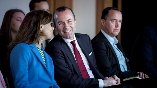 Manfred Weber besøgte for nylig København, hvor han sammen med Konservatives spidskandidat til europaparlamentsvalget Pernille Weiss var på besøg hos blandt andet Dansk Erhverv og Københavns Universitet.