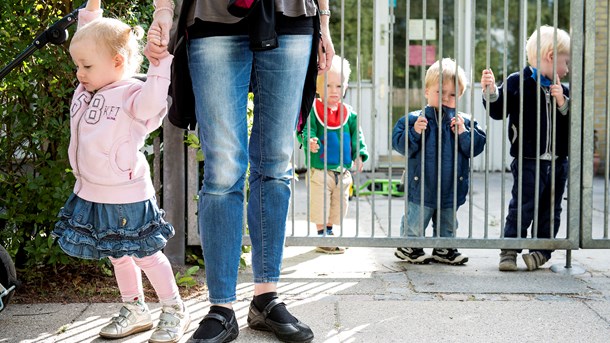 Et traditionelt svært område at rekruttere frivillige til er vuggestuerne. Det skyldes blandt andet, at aktiviteterne ikke på samme måde som folkeskolen inviterer til at lukke eksterne kræfter ind.