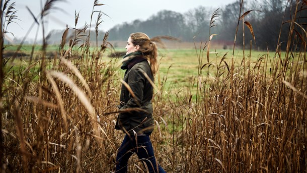 Maria Reumert Gjerding kritiserer regeringen for at droppe naturmålene, der ellers var en del af regeringsgrundlaget fra 2016. (Foto: Niels Ahlmann Olesen/Ritzau Scanpix).