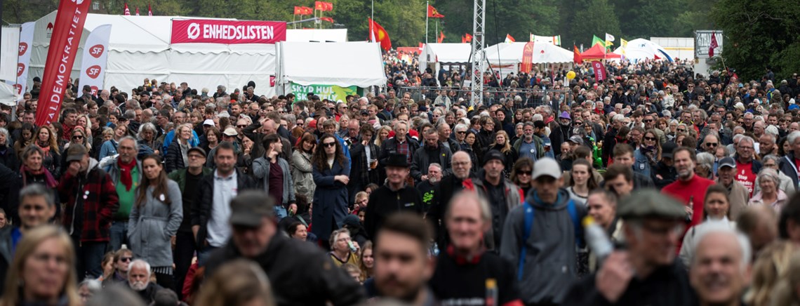  1. maj i Fælledparken i billeder