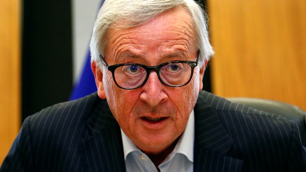 Jean-Claude Juncker sidder med ved bordet, når EU's stats- og regeringschefer skal diskutere EU's fremtidige strategiske agenda på et topmøde i Rumænien på torsdag. Foto: Francois Lenoir Ritzau/Scanpix. 