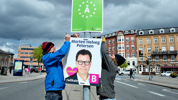 Valgplakaterne er nok en af de mest miljøbelastende
slags engangsplastik, man kan få fat i, skriver Emil Ipsen fra Alternativets Unge.