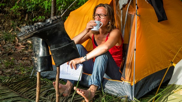 Stine Krøijer på feltbesøg i Ecuador i 2016. Nu er hun forkvinde for Mellemfolkeligt Samvirke.