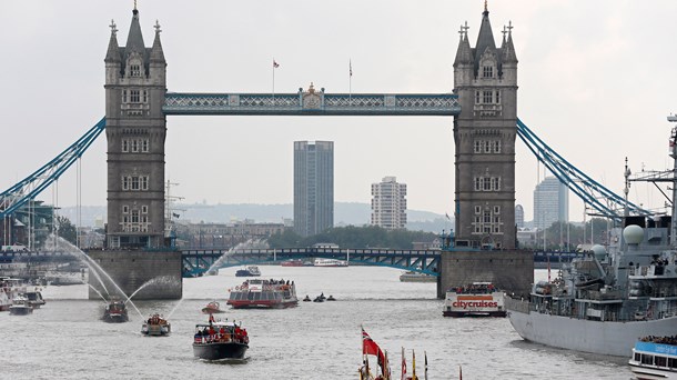 Danmark står i samme situation, som London gjorde, da havvandet begyndte at stige i Themsen for årtier tilbage. I London valgte de at bygge stormflodsbarrierer, fortæller forskere. 