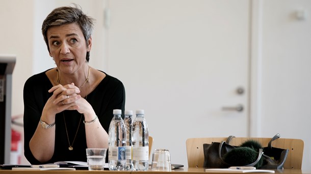 Mette Frederiksen støtter Vestager som ny formand for EU-Kommissionen